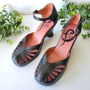 John Fluevog Friends Lulu Wedge Mary Janes